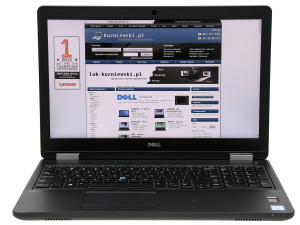 Dell Latitude E5570 kosztuje w granicach trzech tysięcy złotych brutto czyli całkiem niewiele