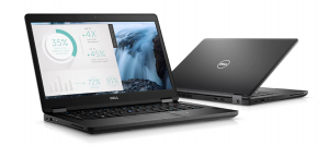 Dell Latitude 5490 to urodziwa obudowa 141 cala ekranu mocny procesor Core i5 ósmej generacji 16 giga pamięci ram matowa matryca 512 giga na dysku SSD wbudowany mikrofon system operacyjny Windows 10 Bluetooth czytnik kart pamięci pojemna bateria czytnik linii papilarnych jeden port HDMI cztery porty USB i niska masa własna